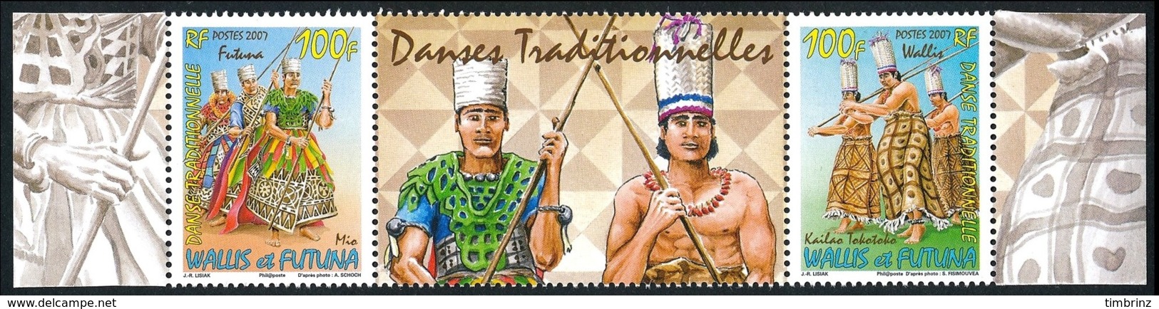 WALLIS ET FUTUNA Année Complète 2007 + BF22 - Yv. 672 à 690 + … ** MNH   - 20 Timbres  ..Réf.W&F22633 - Komplette Jahrgänge