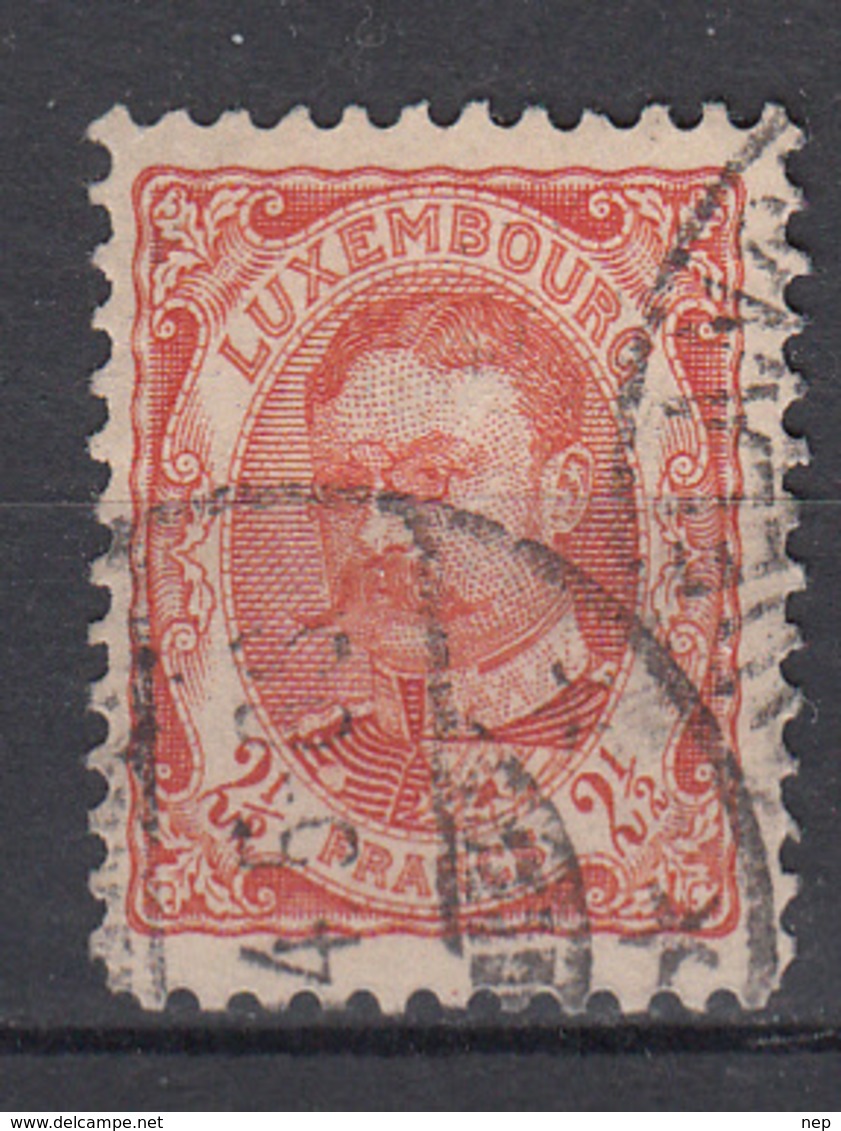 LUXEMBURG - Michel - 1906 - Nr 82 - Gest/Obl/Us - 1906 William IV