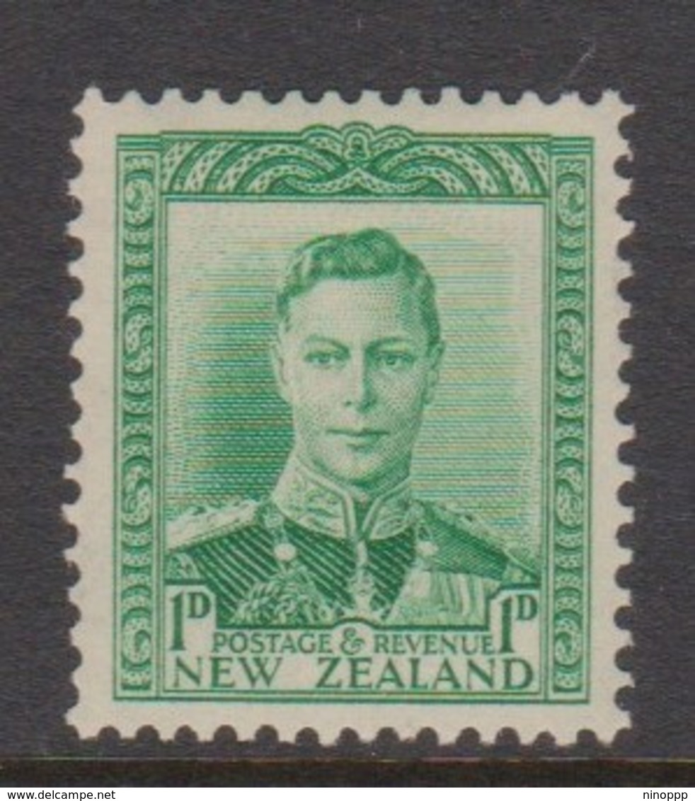 New Zealand SG 606 1941 King George VI,One Penny Green, Mint Hinged - Neufs