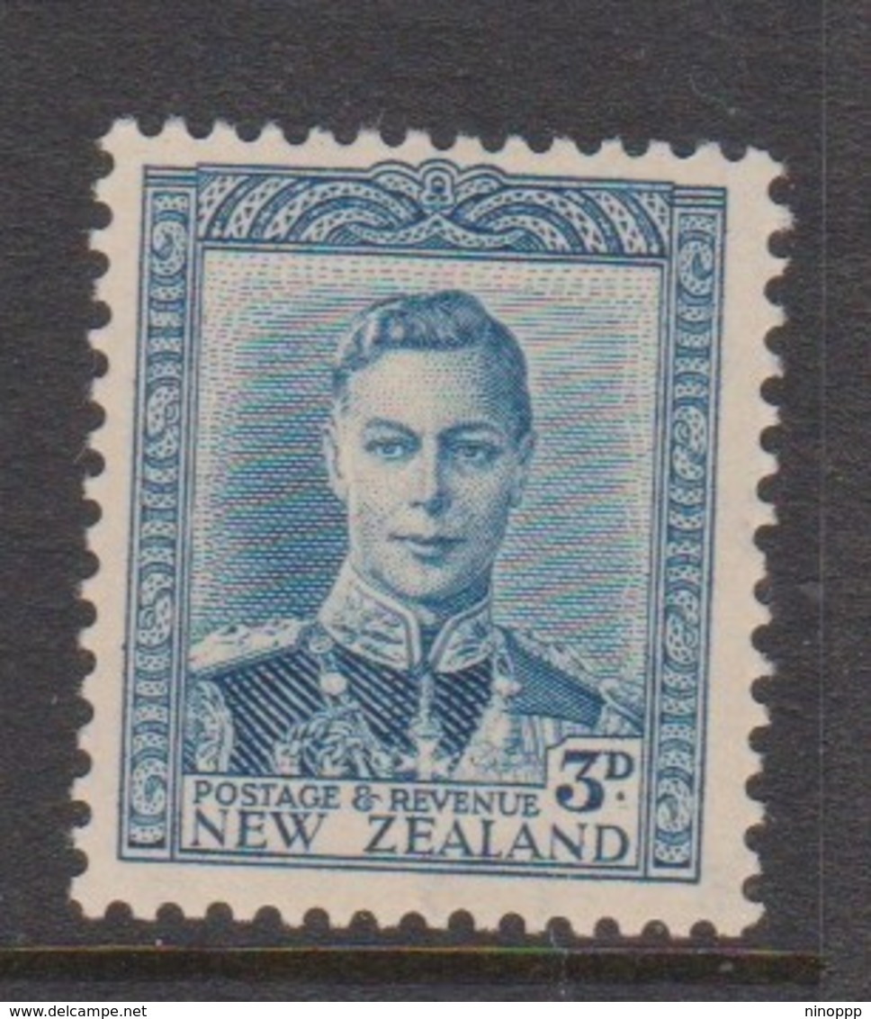 New Zealand SG 609 1941 King George VI,Three Pence Blue, Mint Hinged - Neufs
