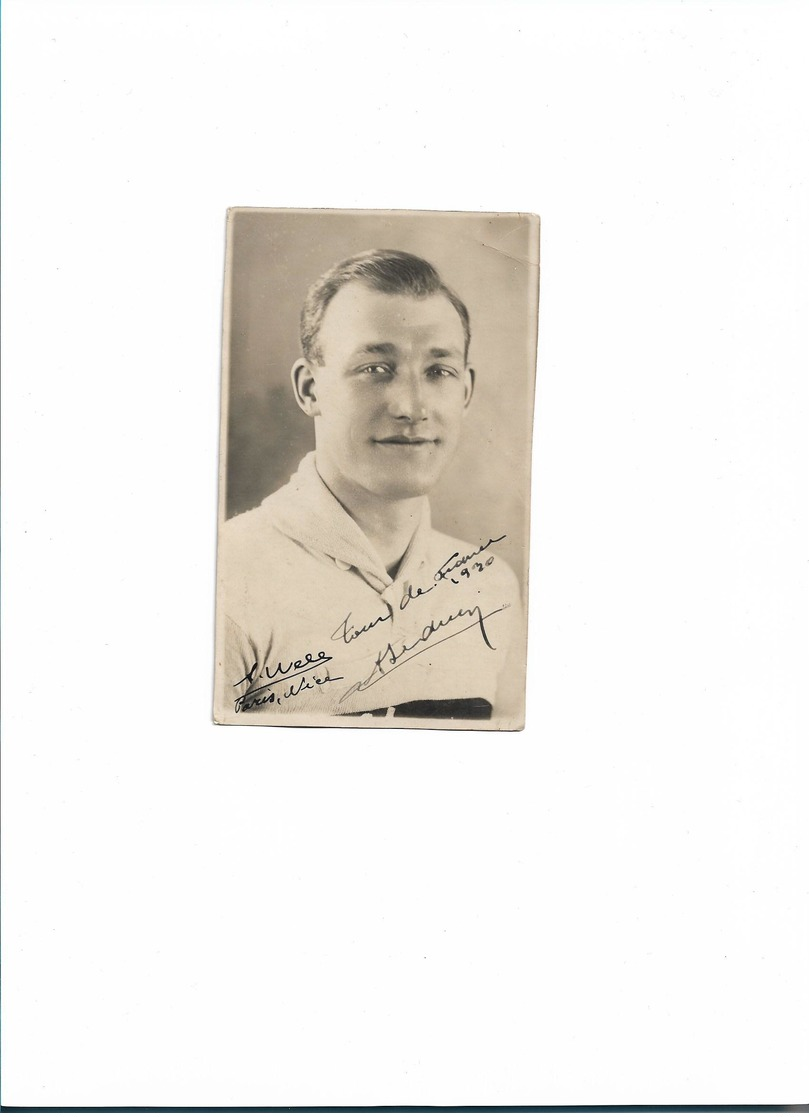 CARTE PHOTO  DEDICACEE CYCLISTE TOUR DE FRANCE 1930 - Ciclismo