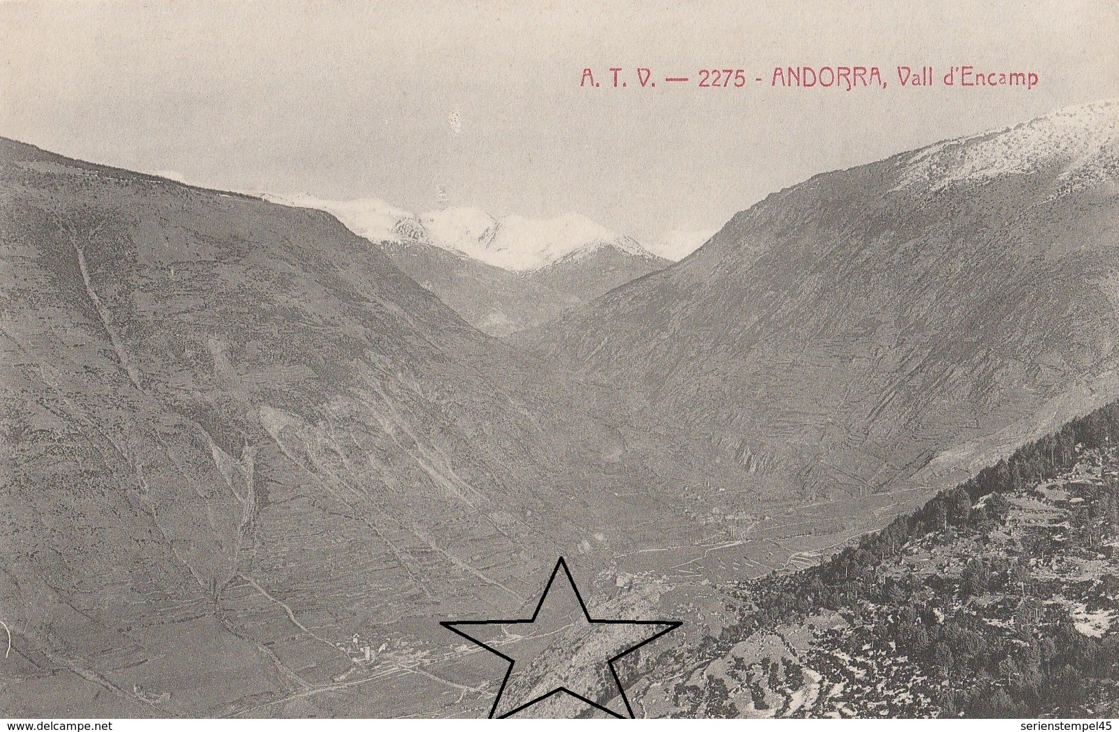 Ansichtskarte Andorre Andorra Vall D Encamp 2275 Ungelaufen Ca 1910 - Andorra