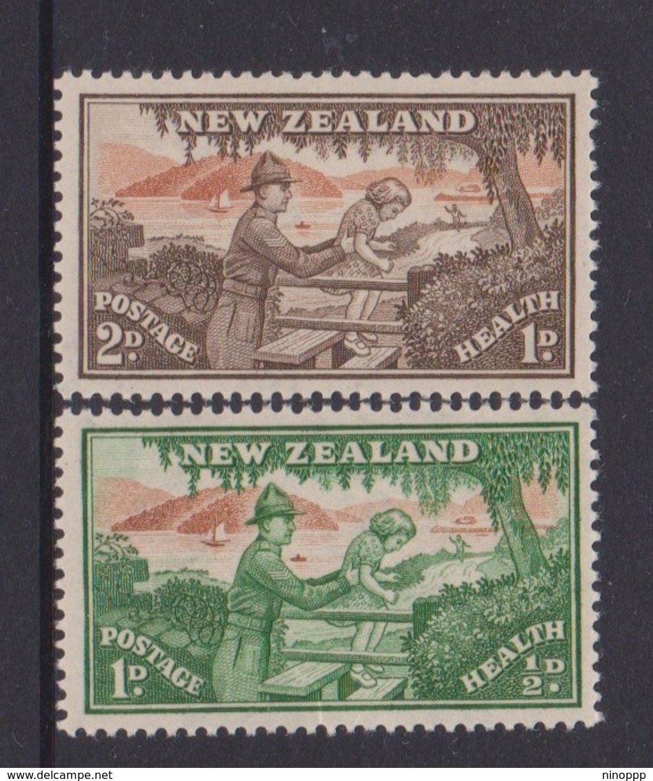 New Zealand SG 678-9 1946 Health, Mint Never Hinged - Neufs