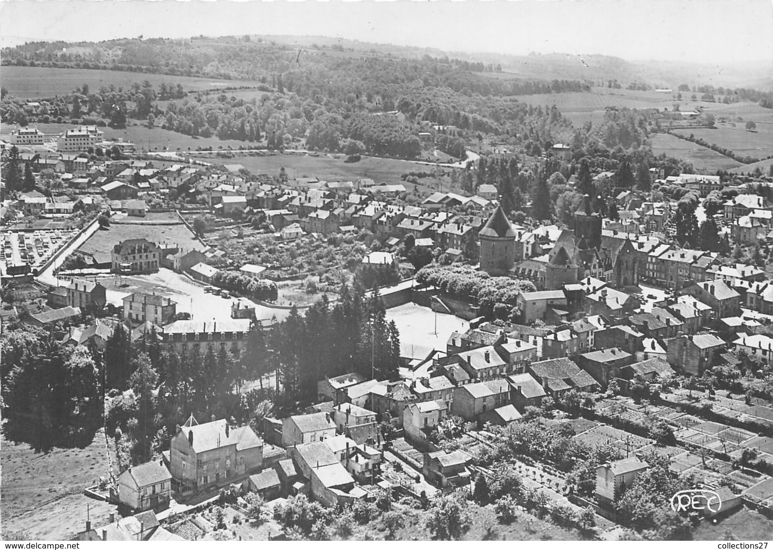 23-BOURGANEUF-VUE GENERALE - Bourganeuf