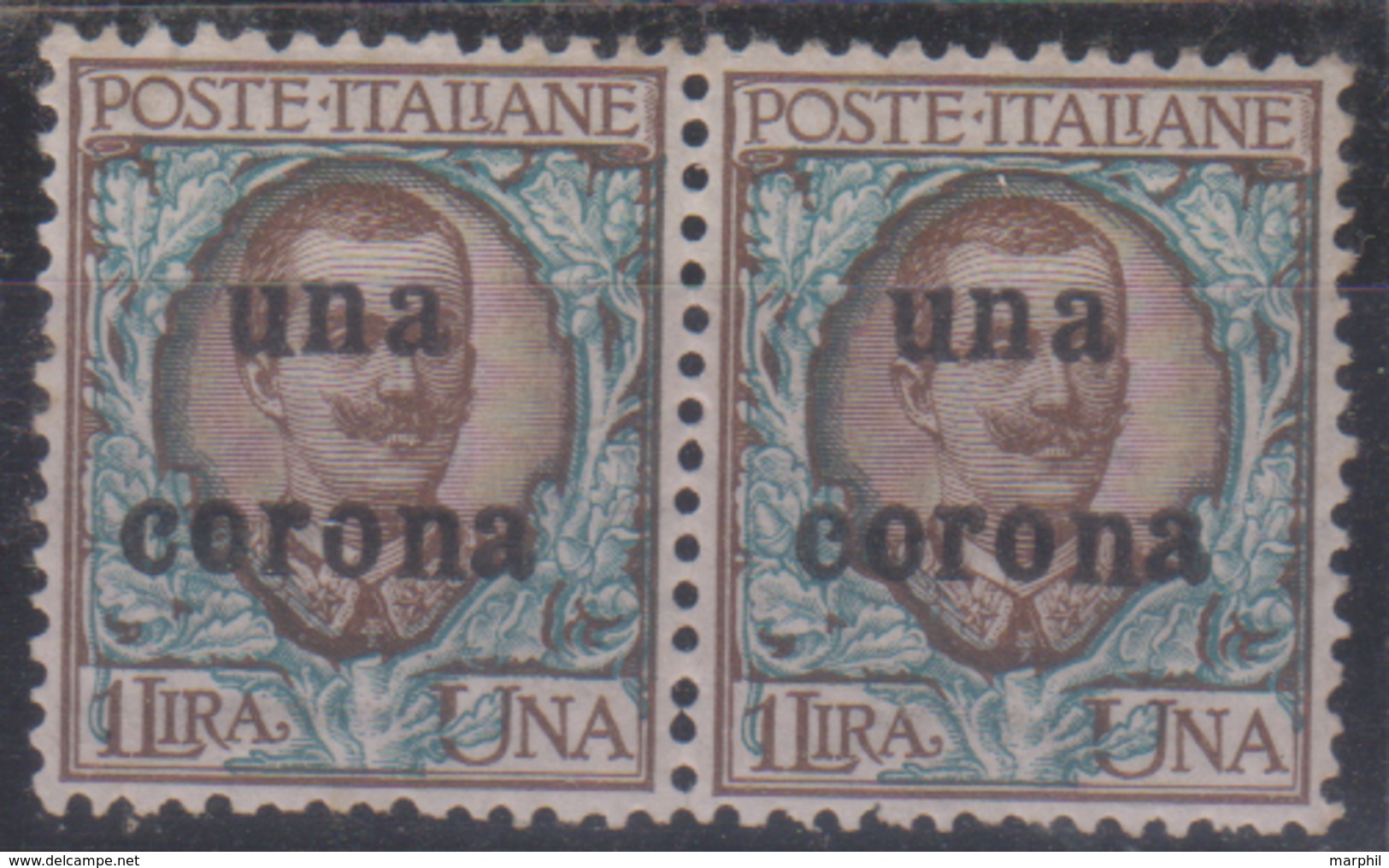 Dalmazia 1919 SaN°1 Coppia MNH/** Ottima Centratura  Vedere Scansione - Dalmatië