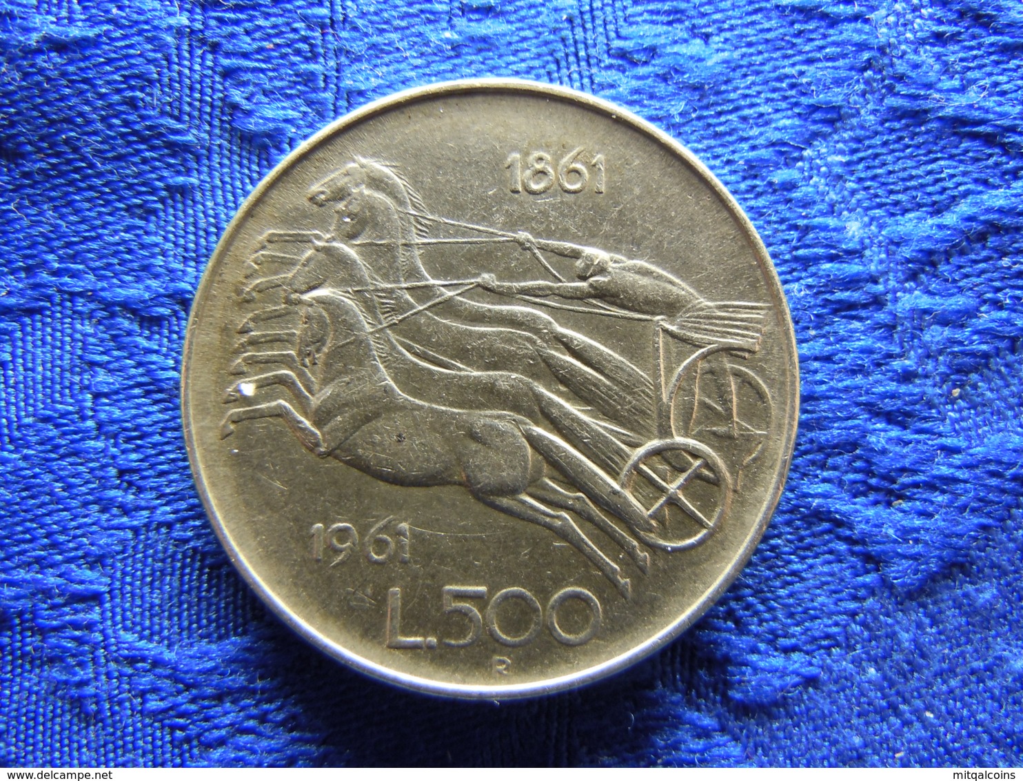 ITALY 500 LIRE 1961, KM99 - Autres & Non Classés