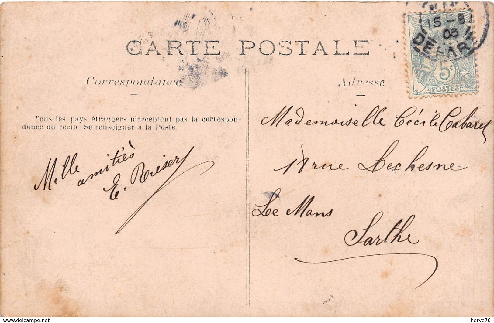 Carte Photo à Identifier - Commerce épicerie Maison RISSER - To Identify