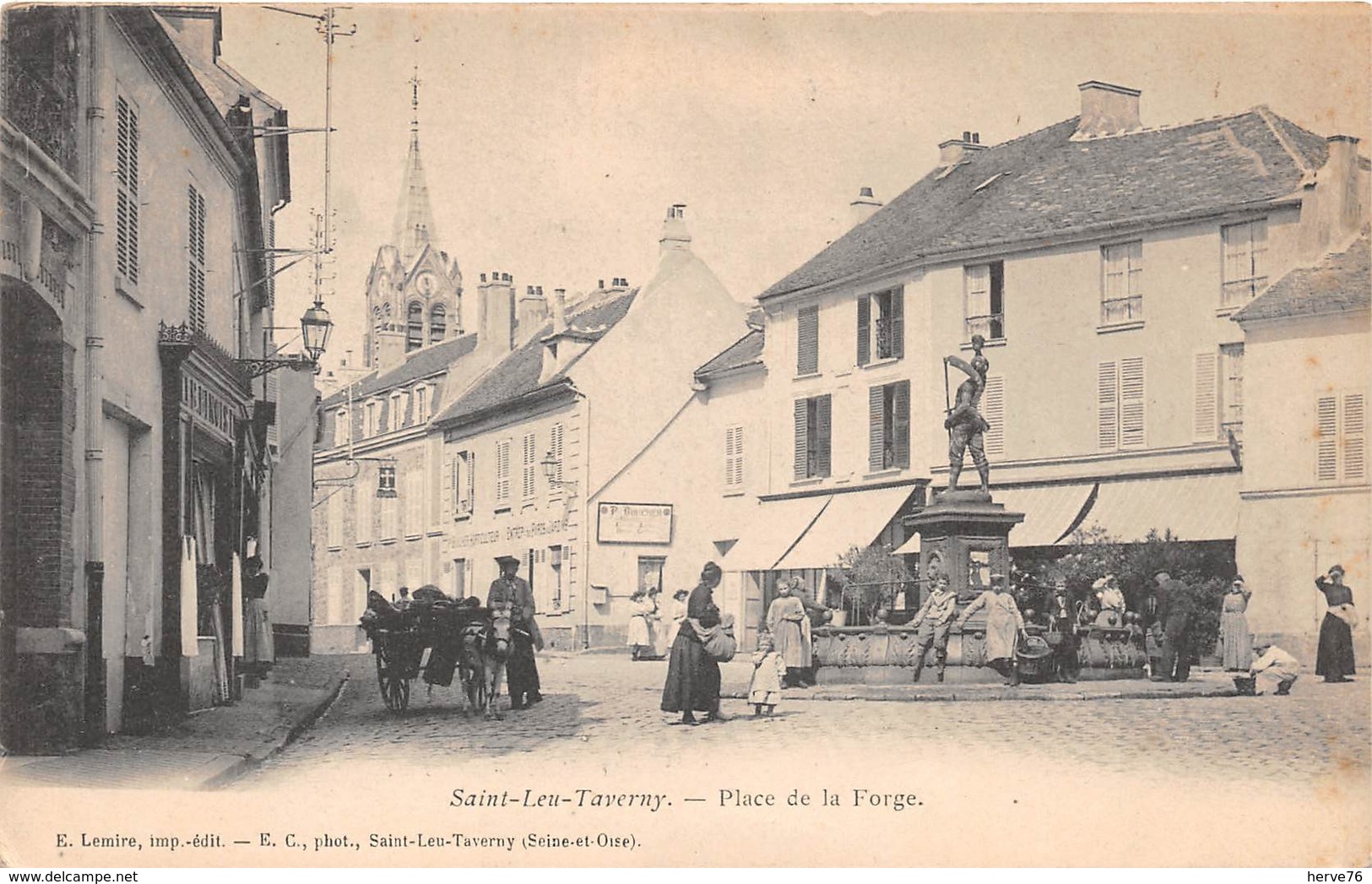 SAINT LEU-TAVERNY - Place De La Forge - Taverny