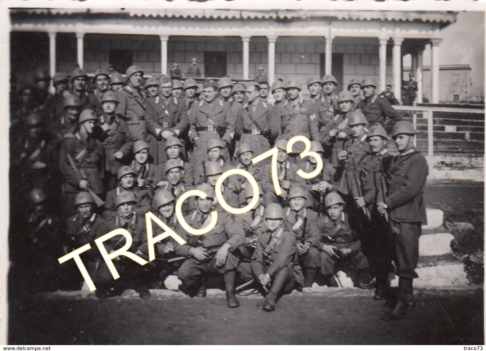 CARABINIERI - MILITARI  /   Carabinieri In Assetto Da Combattimento _ Regno  - Foto Formato   6  X  8,5 Cm. - Guerra, Militari