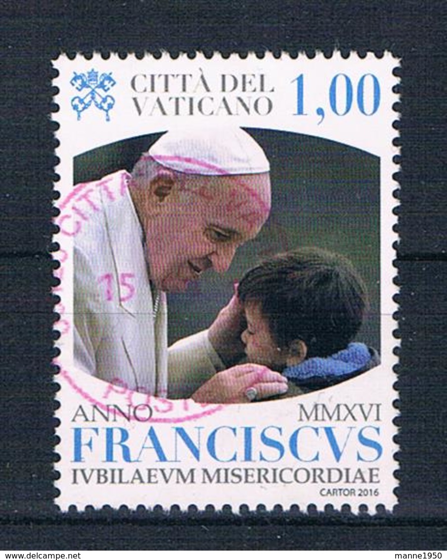 Vatikan 2016 Papst Mi.Nr. 1860 Gestempelt - Usados