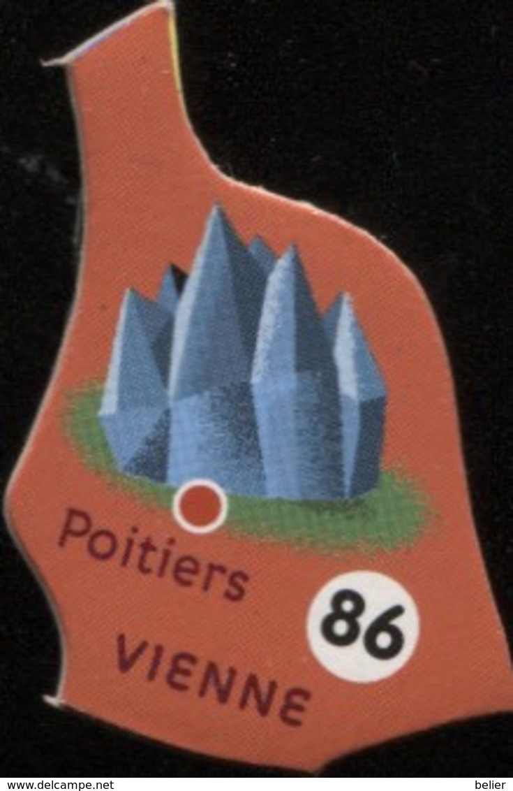 MAGNET VIENNE POITIERS N° 86 - Magnets