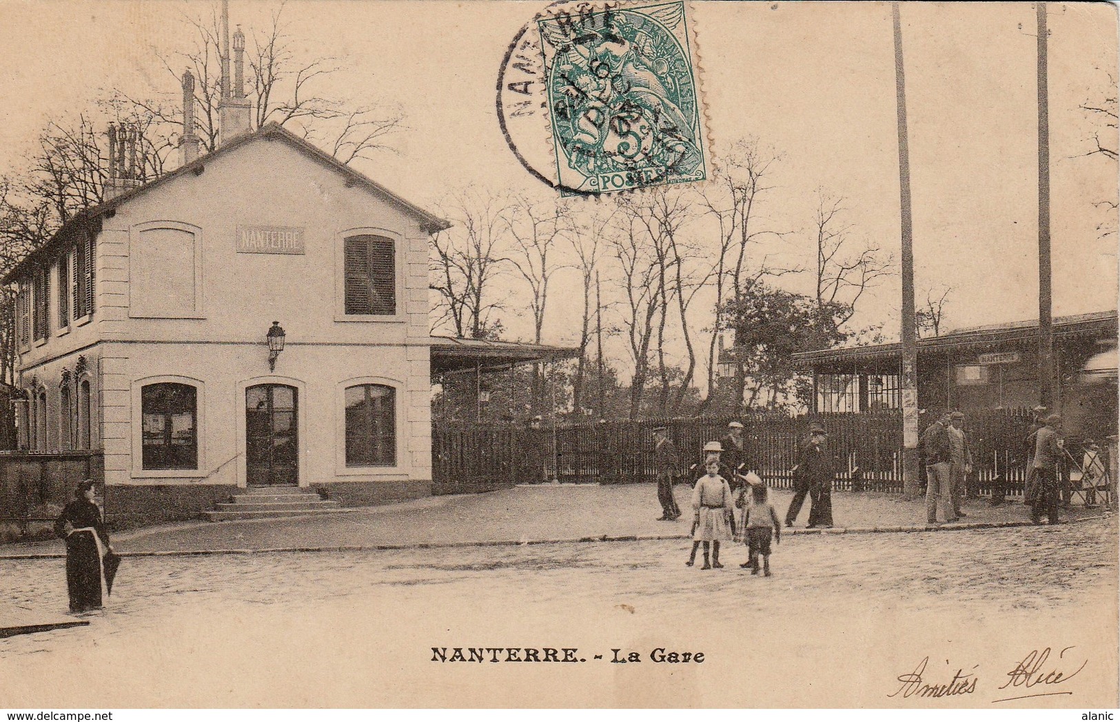 [92] Hauts De Seine > Nanterre-CIRCULEE 6/12/1903//T-B-E//ANIMEE-Peu Connue!!! - Nanterre