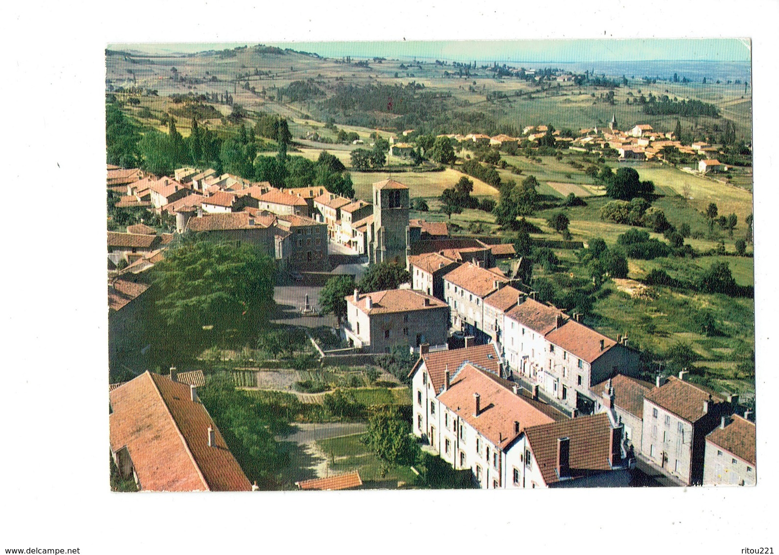 Cpm - 42 - Saint Jean Soleymieux - Vue Générale Aérienne - 1976 - Cim A 42240...6422 - Saint Jean Soleymieux