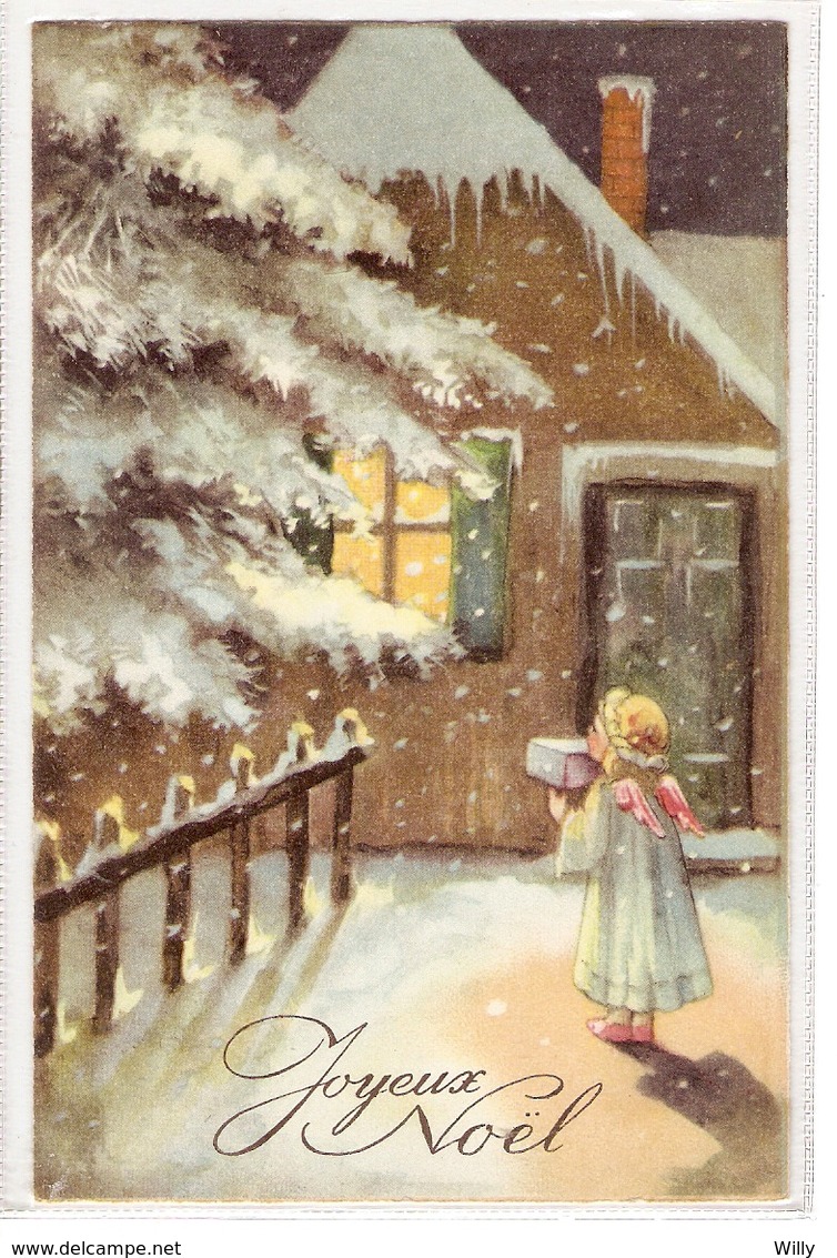 K 319  OLD  FANTASY  POSTCARD  , CHILDREN , FINE ART , GREETINGS - Andere & Zonder Classificatie