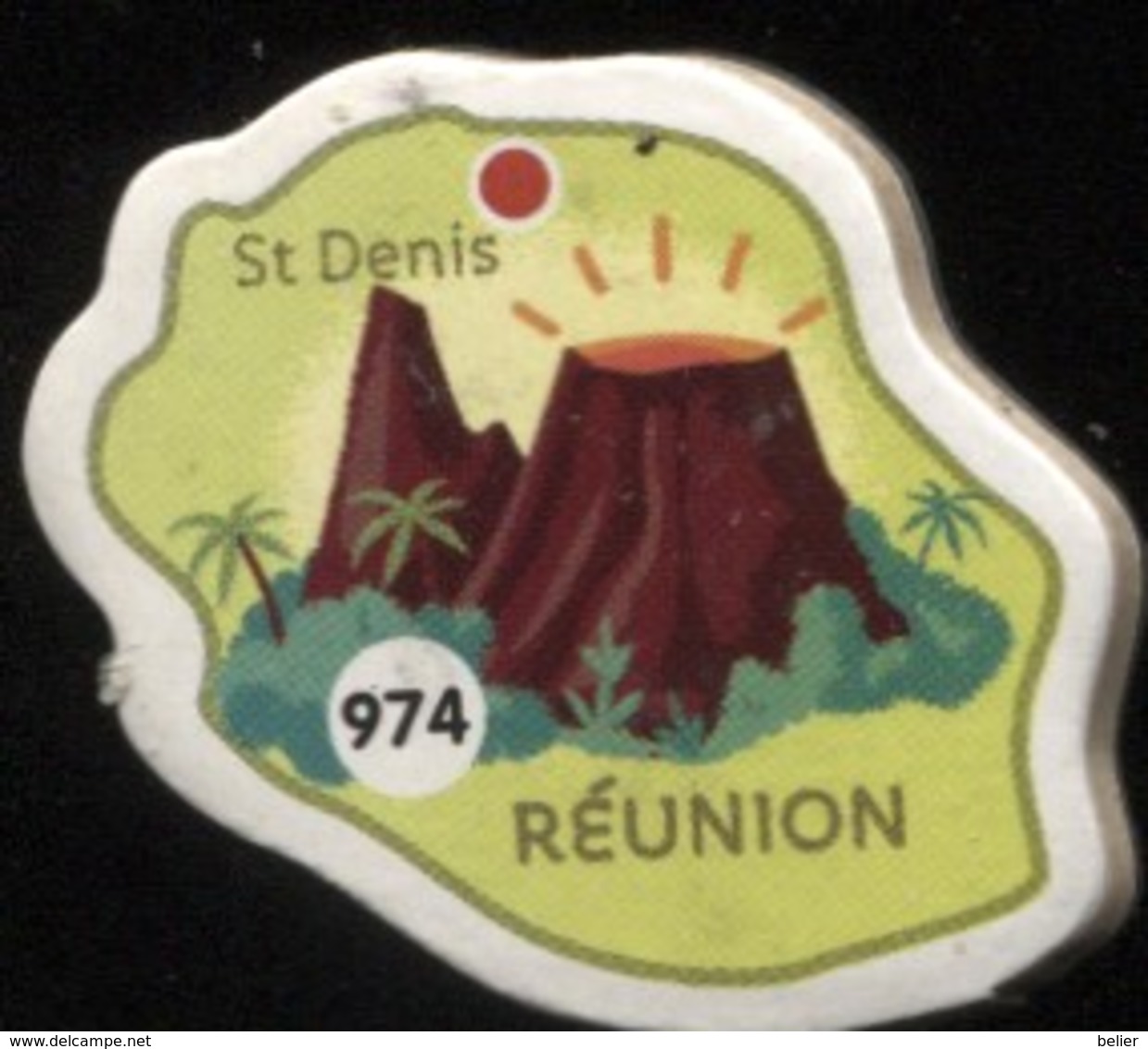 MAGNET REUNION ST DENIS N° 974 - Magnets