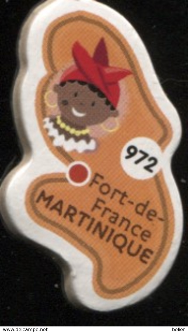 MAGNET FORT-DE-FRANCE MARTINIQUE N° 972 - Magnets