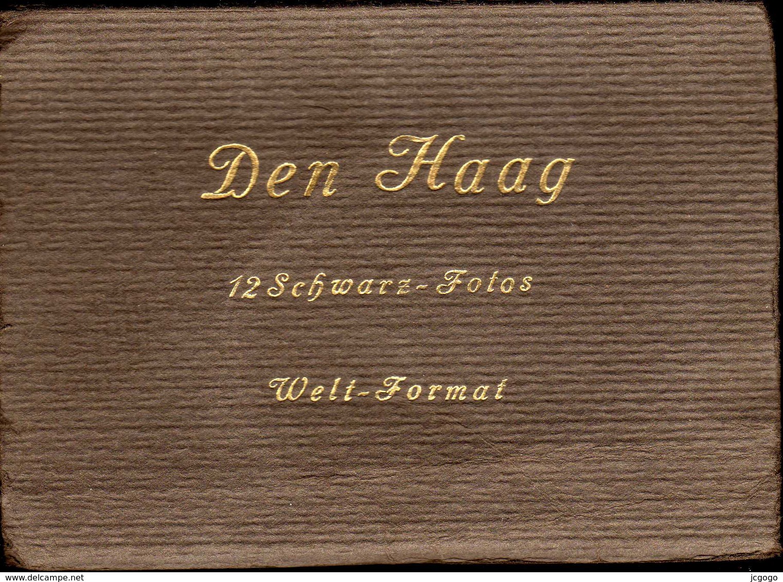 PAYS-BAS   DEN HAAG  12 Schwartz-Fotos Welt-Format - Lots, Séries, Collections