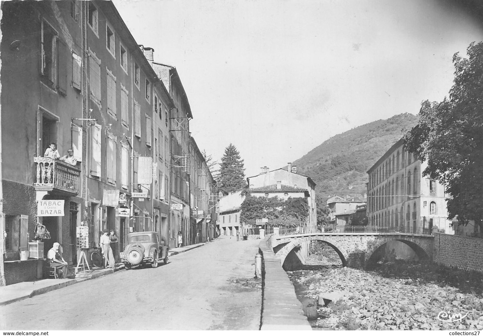 30-VALLERAUGUE- LE QUAI, ROUTE DE MONT-AIGOUAL - Valleraugue