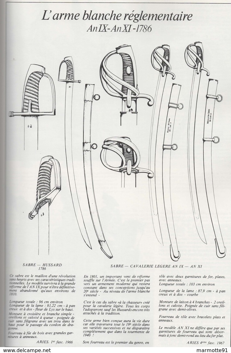 LES ARMES DE CAVALERIE  GAZETTE DES ARMES HORS SERIE N°4 SABRE MOUSQUETON PISTOLET LANCE - French