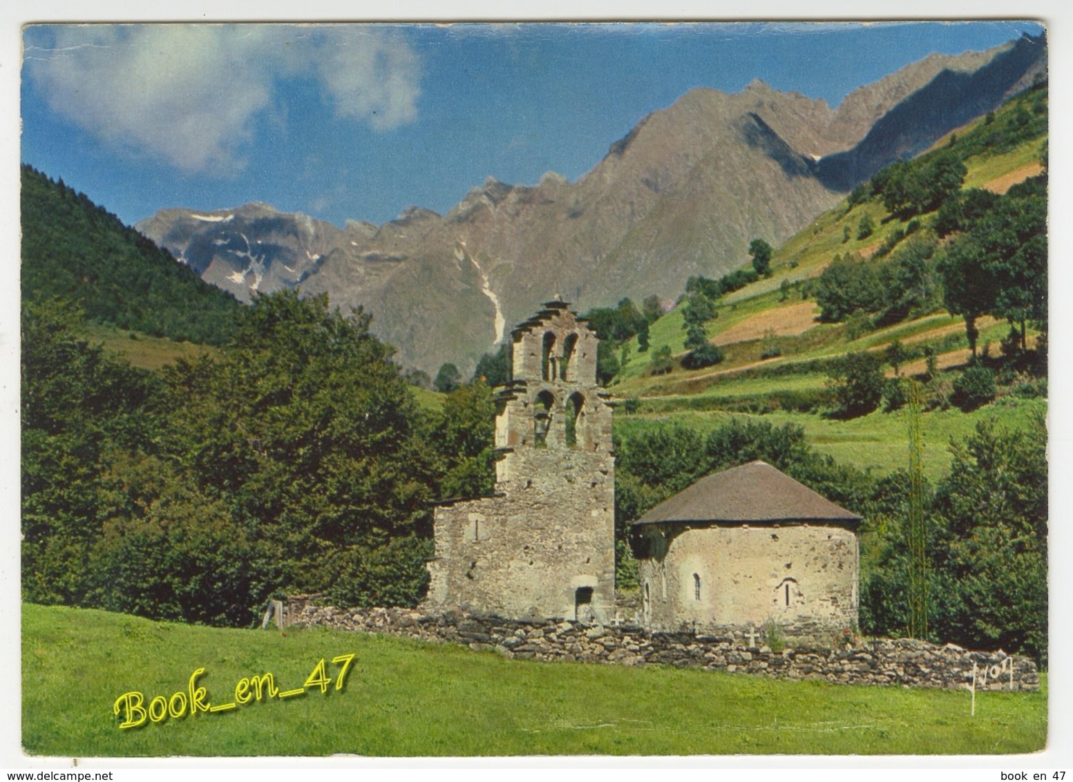 {38436} 65 Hautes Pyrénées Vallée D' Aure , Eglise Des Templiers Du Plan - Aragnouet