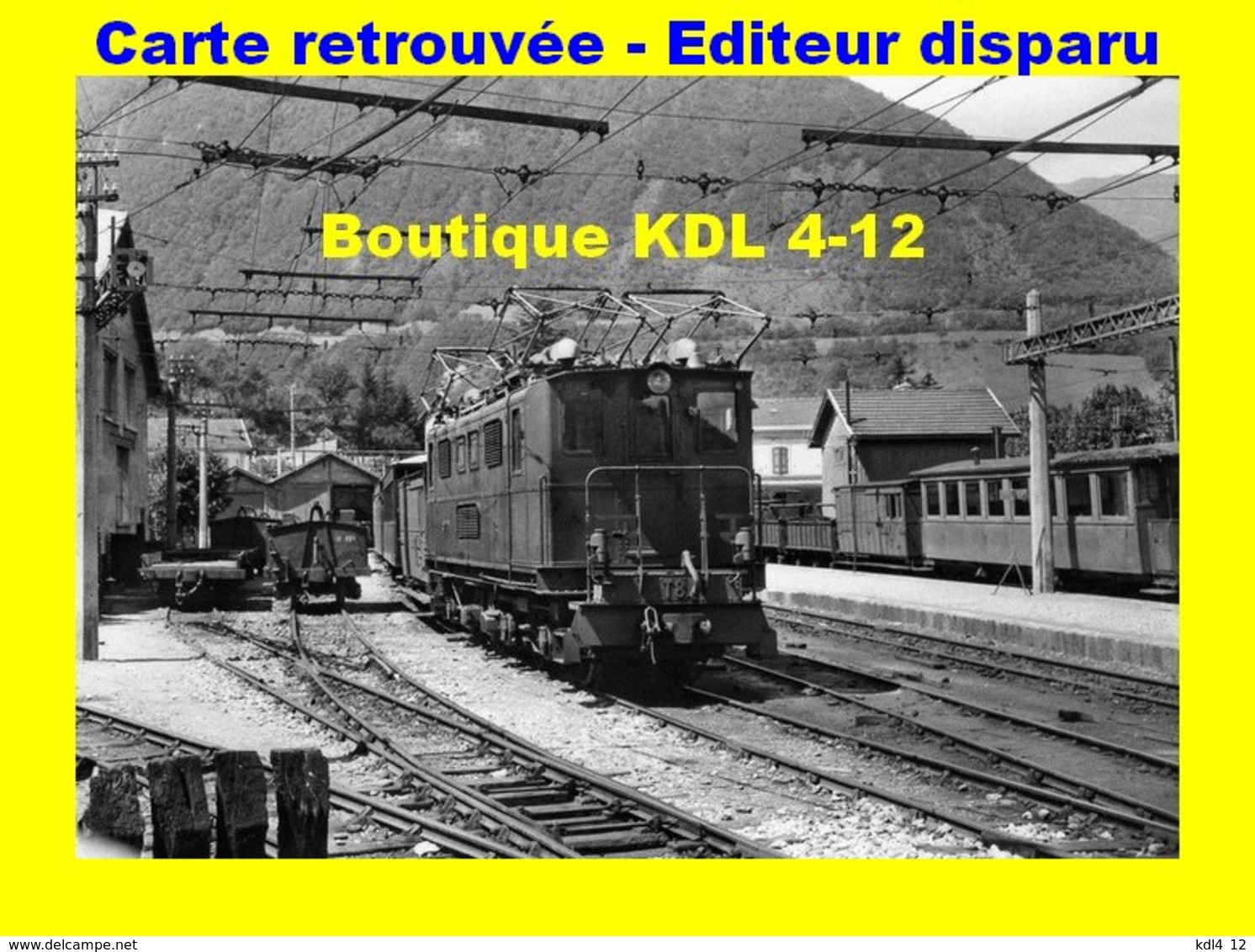 BVA 639-02 - Train - Loco T 8 En Gare - SAINT-GEORGES DU COMMIERS - Isère - SGLM - Autres & Non Classés