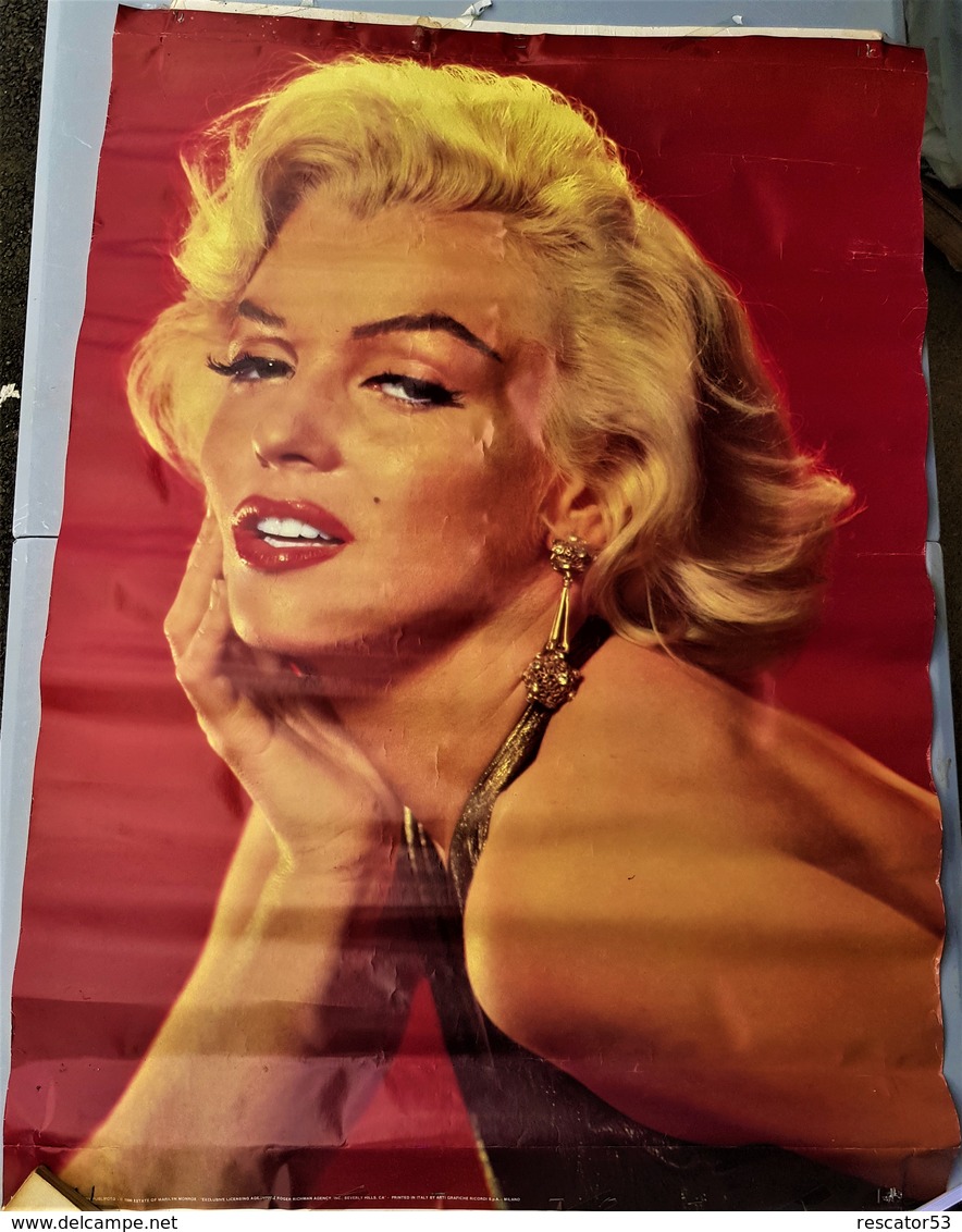 Rare Grande Affiche Marylin Monroe  98 X 68 Cm - Affiches