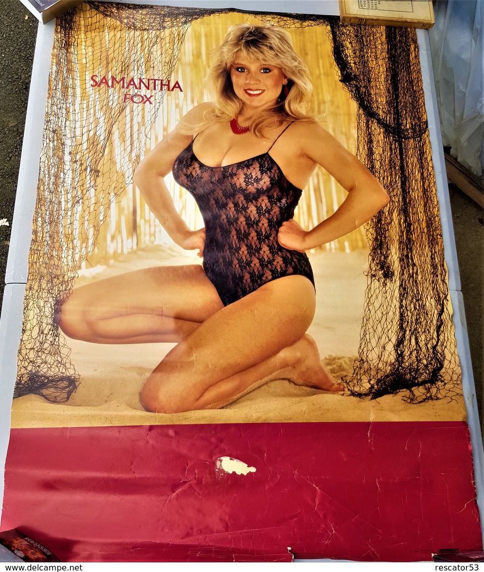 Rare Grande Affiche Samantha Fox 97 X 68 - Posters