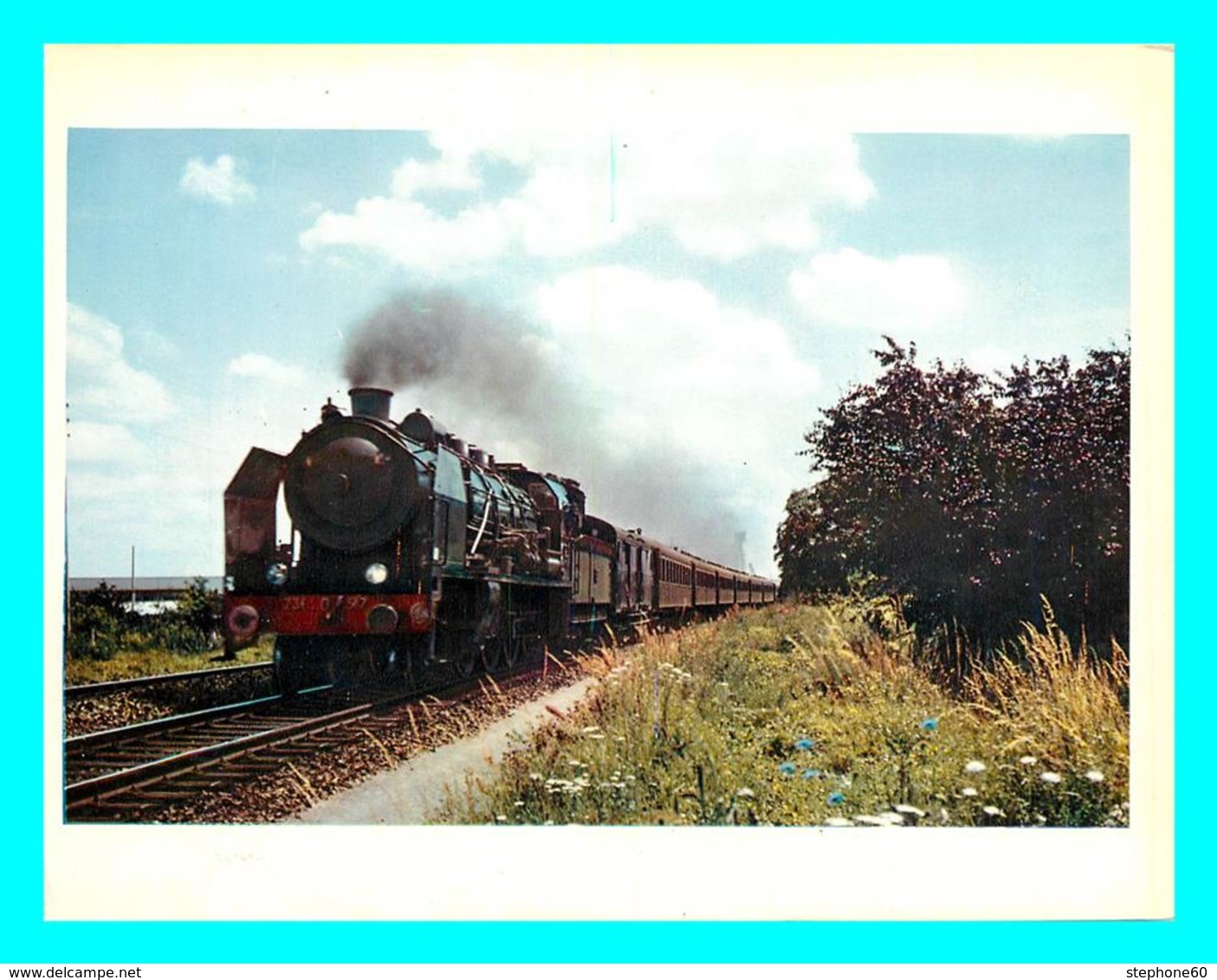 1lo - a207   Lot de 85 Cartes La Vie du Rail ( Train - Chemin de Fer )