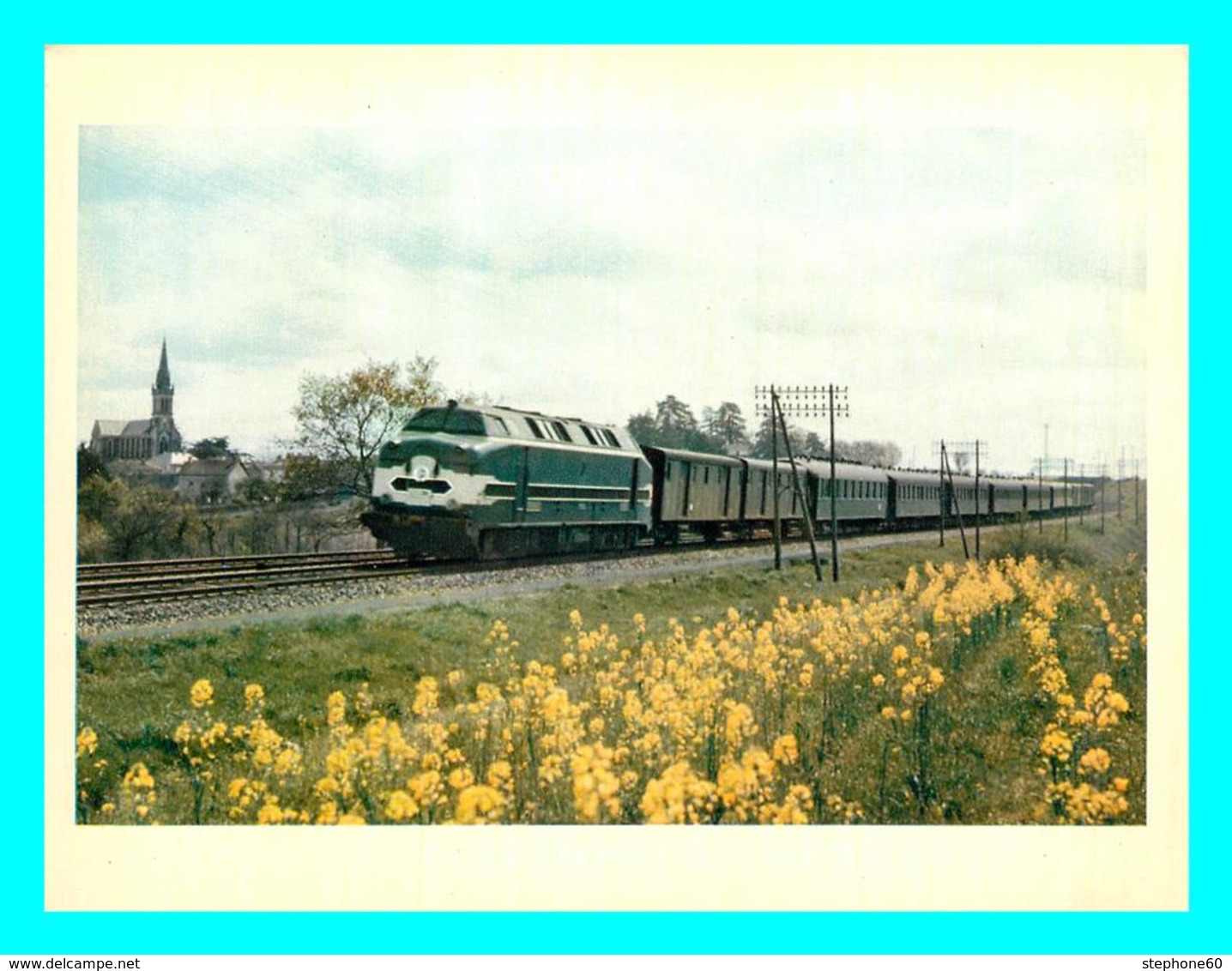 1lo - a207   Lot de 85 Cartes La Vie du Rail ( Train - Chemin de Fer )