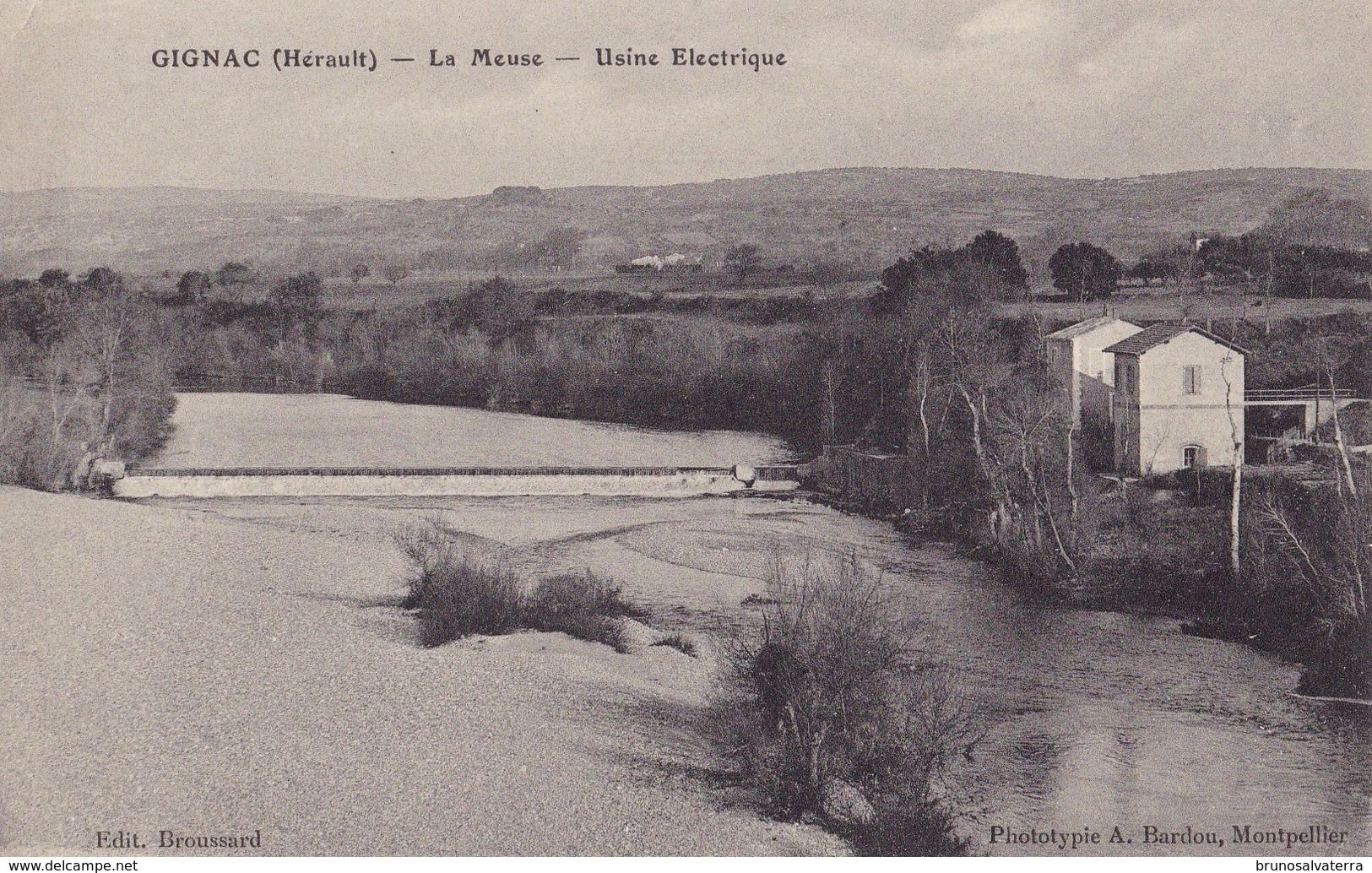 GIGNAC - La Meuse - Usine Electrique - Gignac