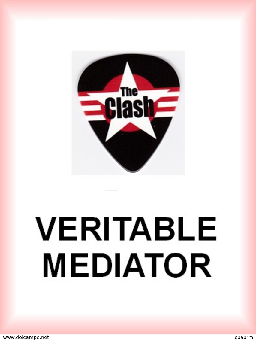CLASH MEDIATOR Medium PLECTRUM Guitar Pick - Accessories & Sleeves
