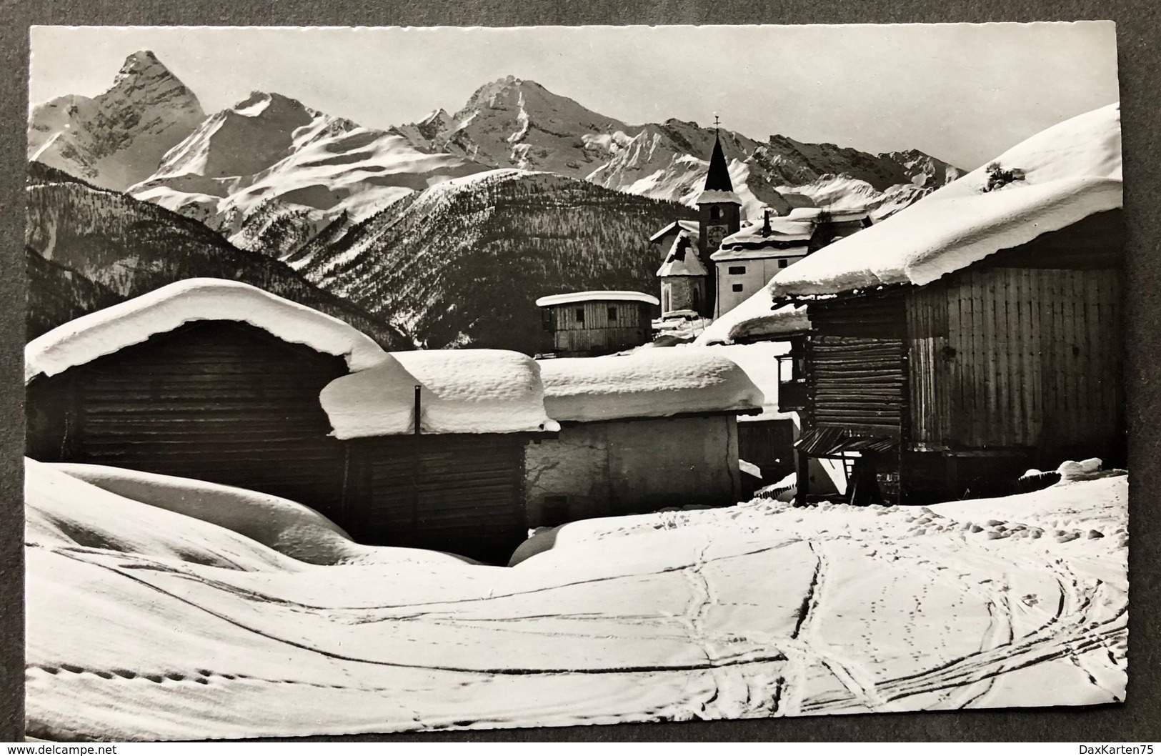 Wiesen Im Albulatal Winteransicht - Wiesen