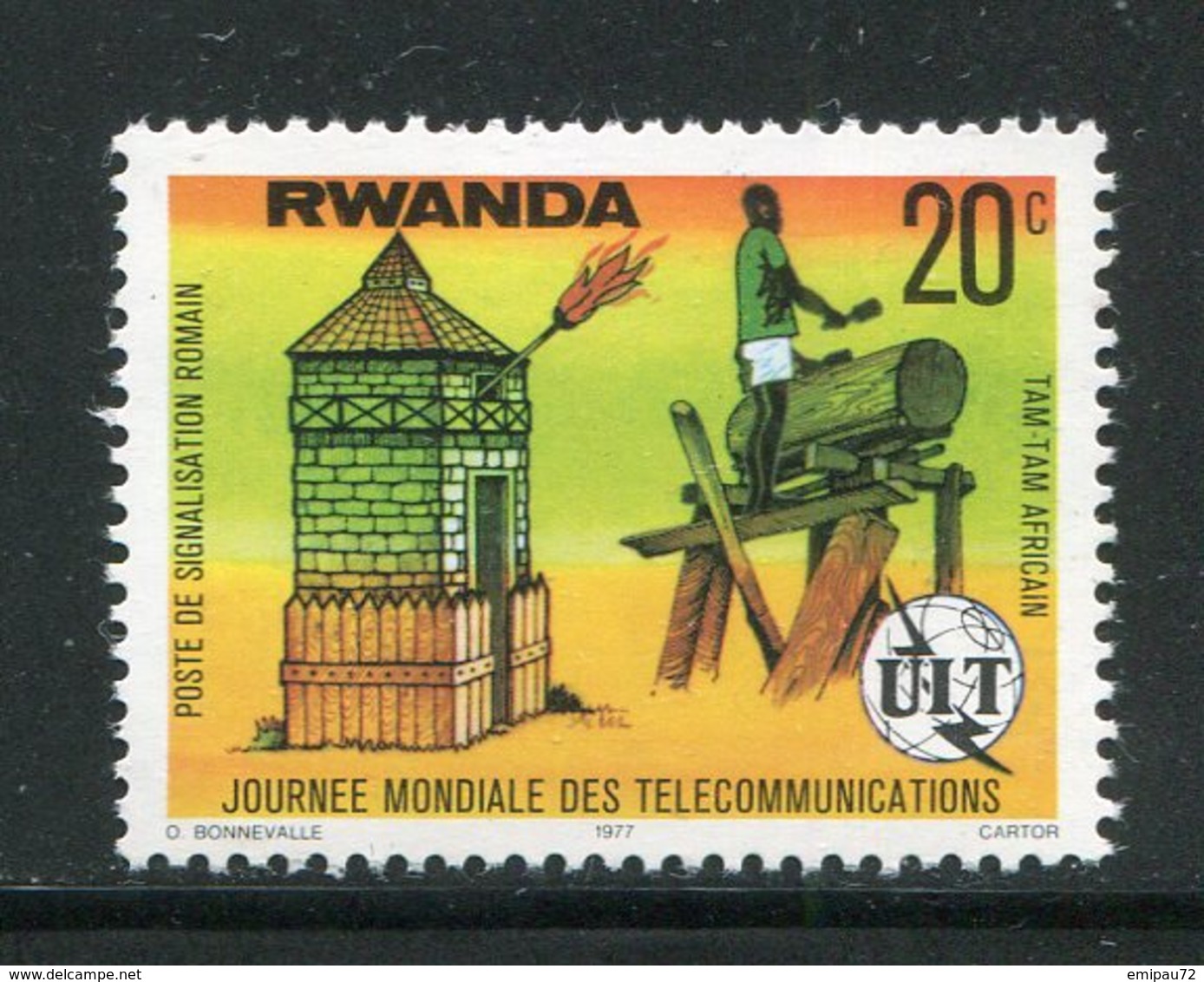 RWANDA- Y&T N°780- Neuf Sans Charnière ** - Unused Stamps