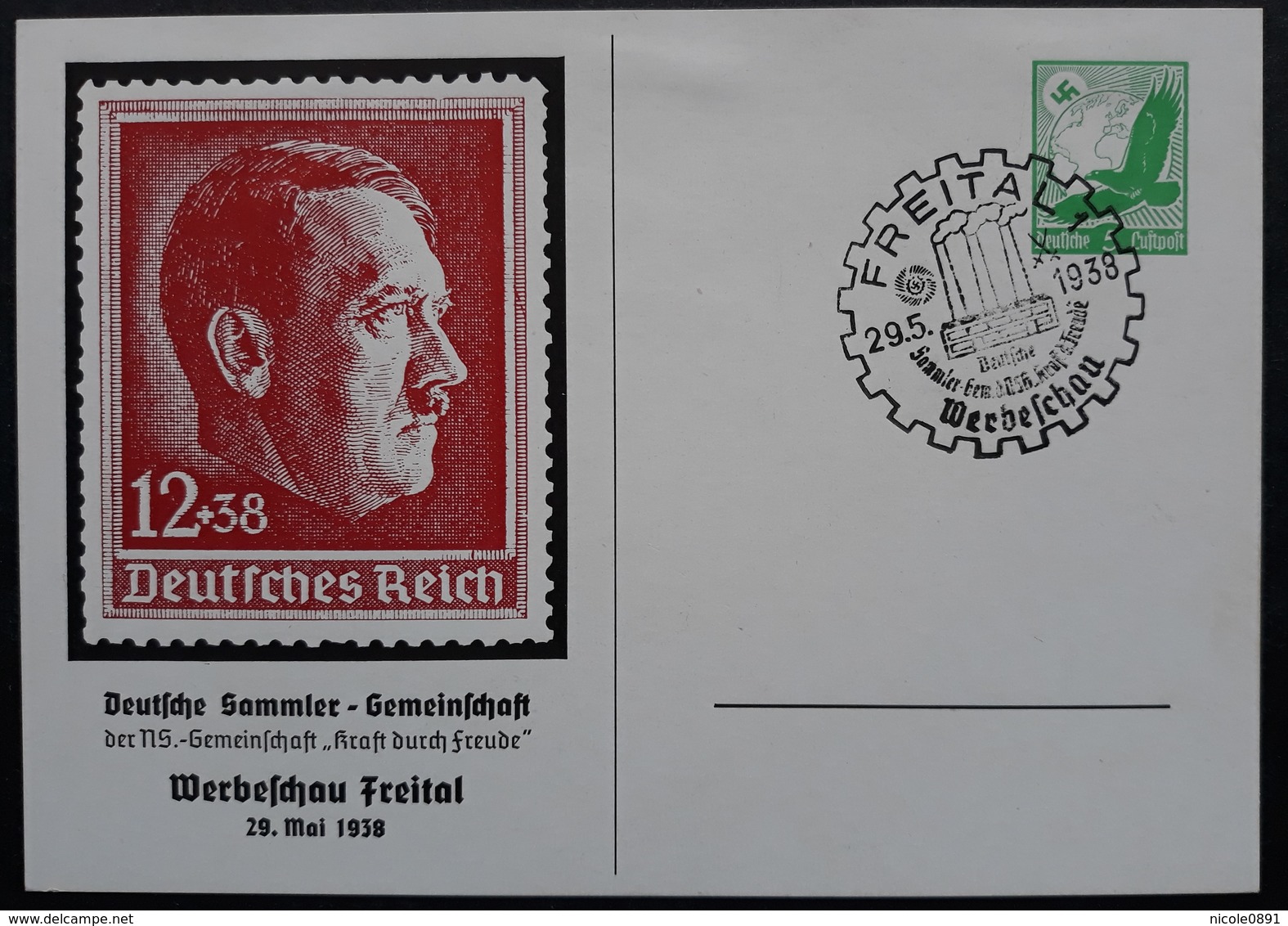 DR Privatpostkarte PP 142 C35-01 Mit Sonderstempel (1433) - Other & Unclassified