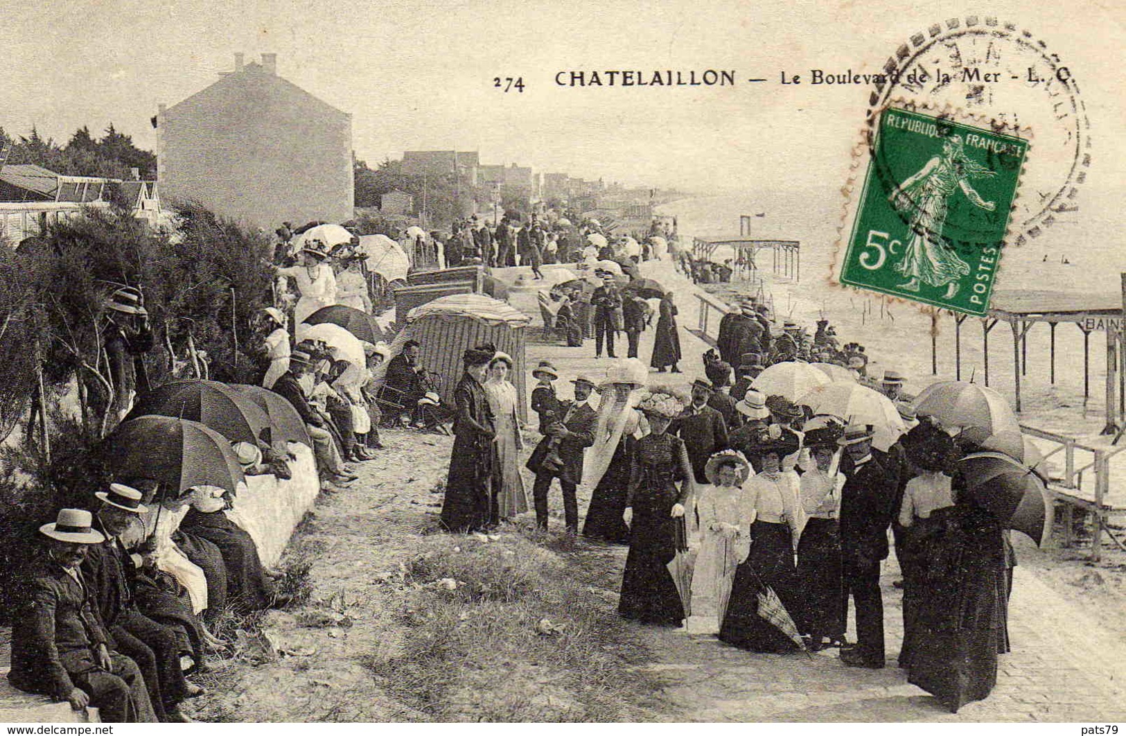 CHATELAILLON -  Le Boulevard De La Mer - Châtelaillon-Plage