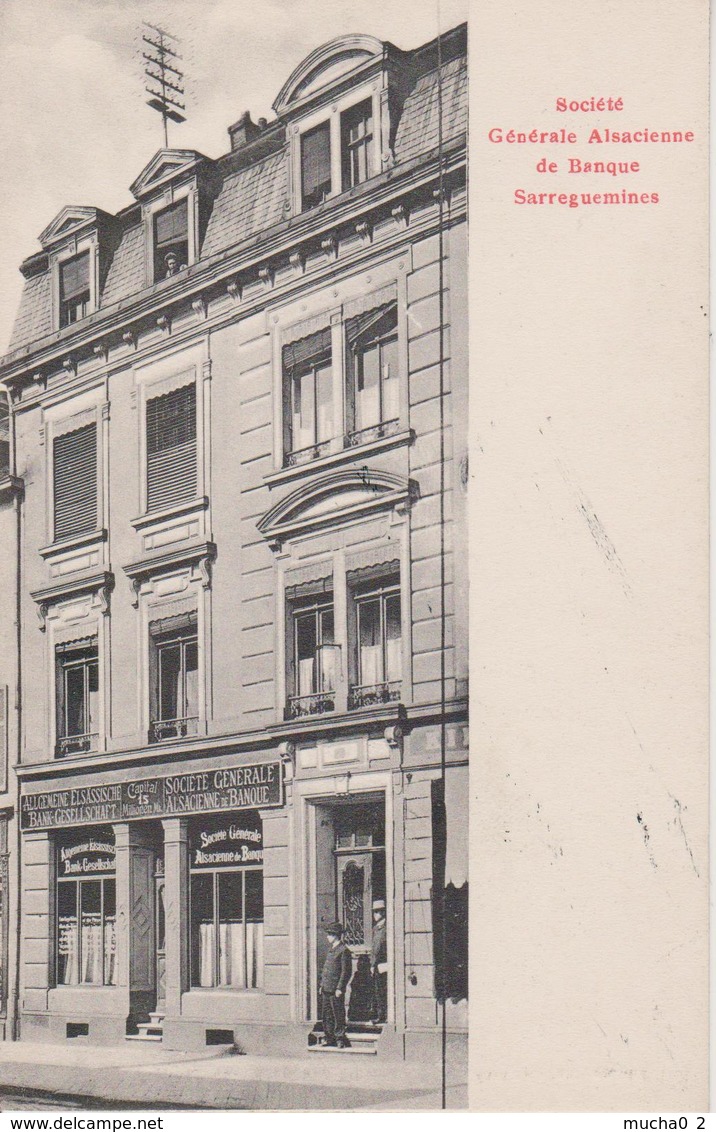 57 - SARREGUEMINES - SOCIETE GENERALE ALSACIENNE DE BANQUE - Sarreguemines