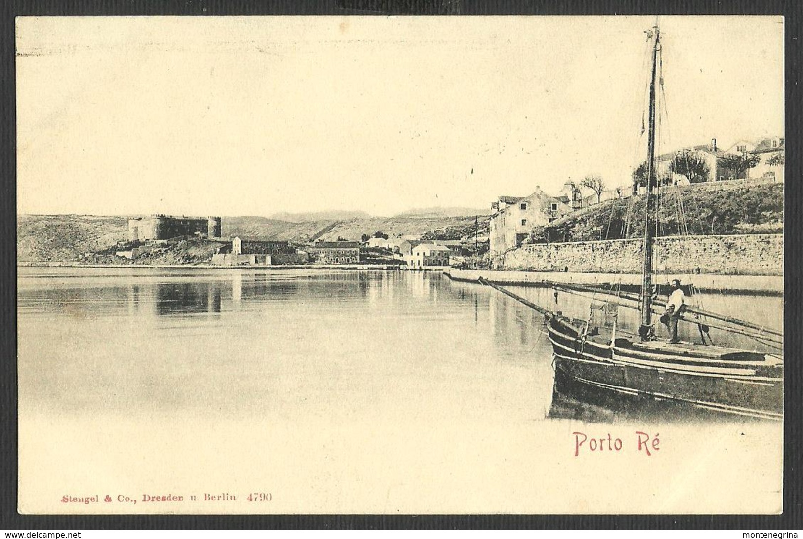 CROATIA HRVATSKA KRALJEVICA PORTO RE  Old Postcard STENGEL (see Sales Conditions) 01157 - Croatie