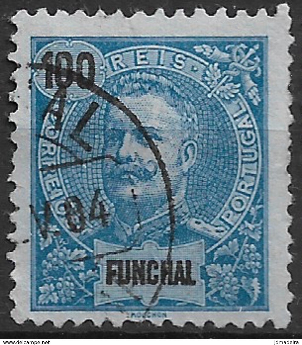 Funchal – 1897 King Carlos 100 Réis - Funchal