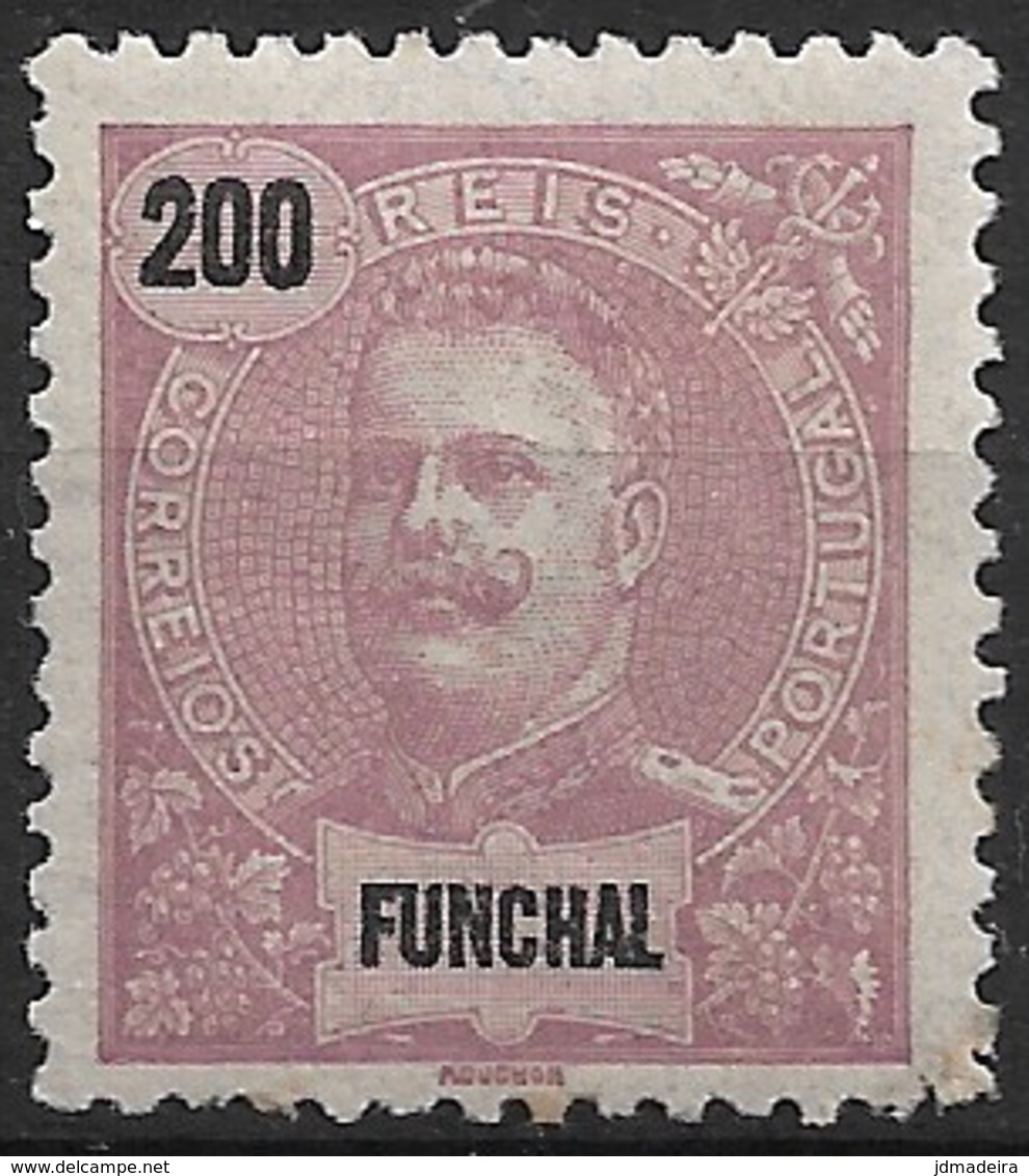 Funchal – 1897 King Carlos 200 Réis - Funchal