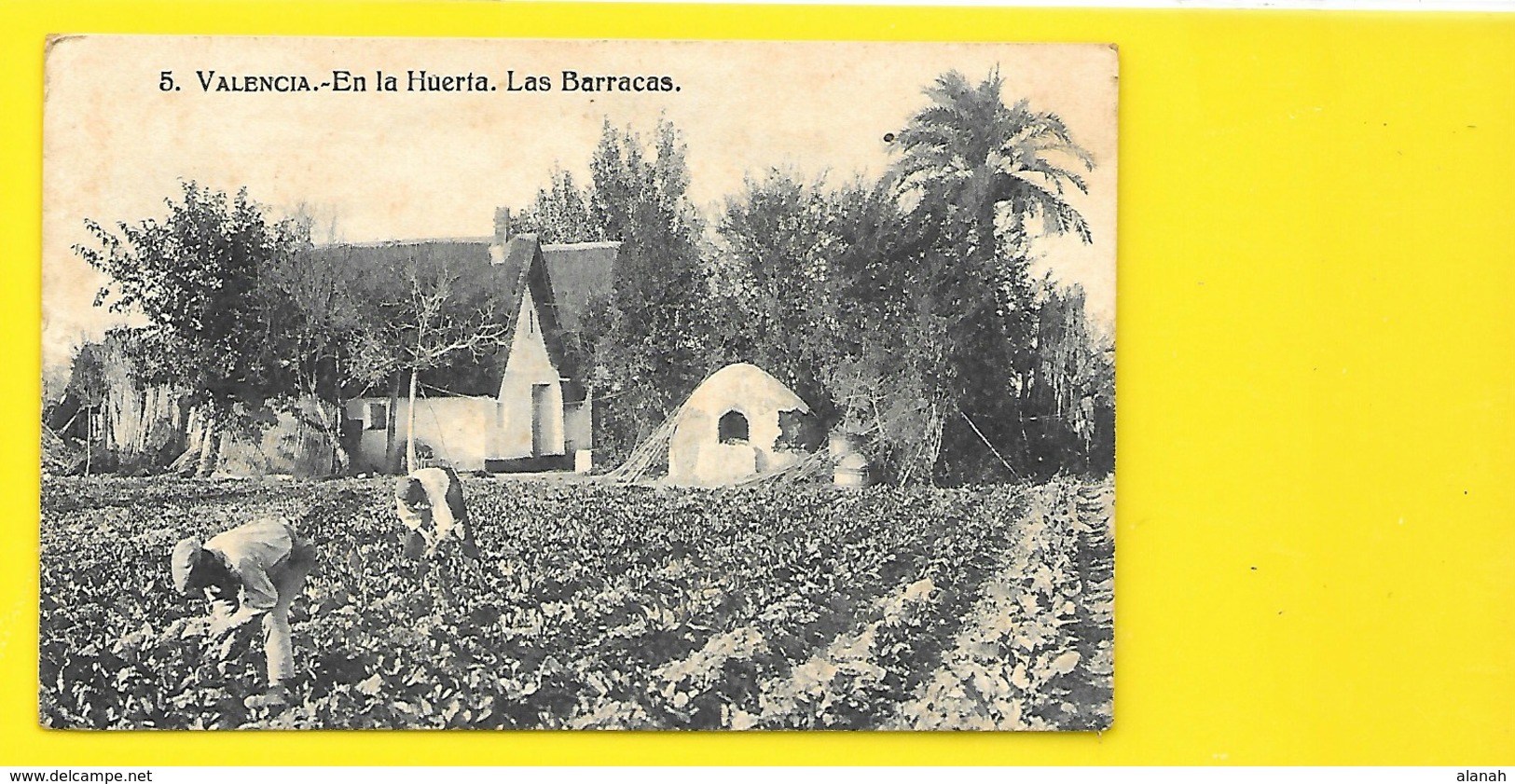 VALENCIA Las Barracas En La Huerta (Grafos) Espagne - Valencia