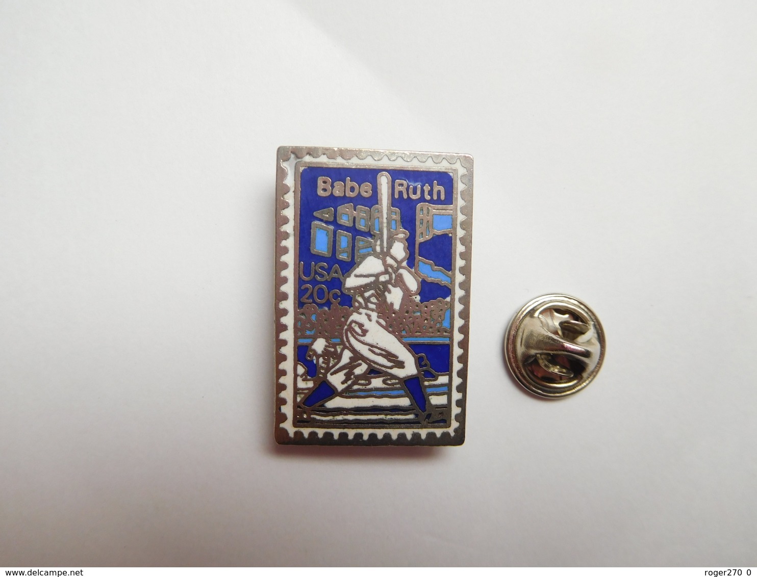 Superbe Pin's En EGF , Baseball , Babe Ruth , Yankees De New York - Béisbol