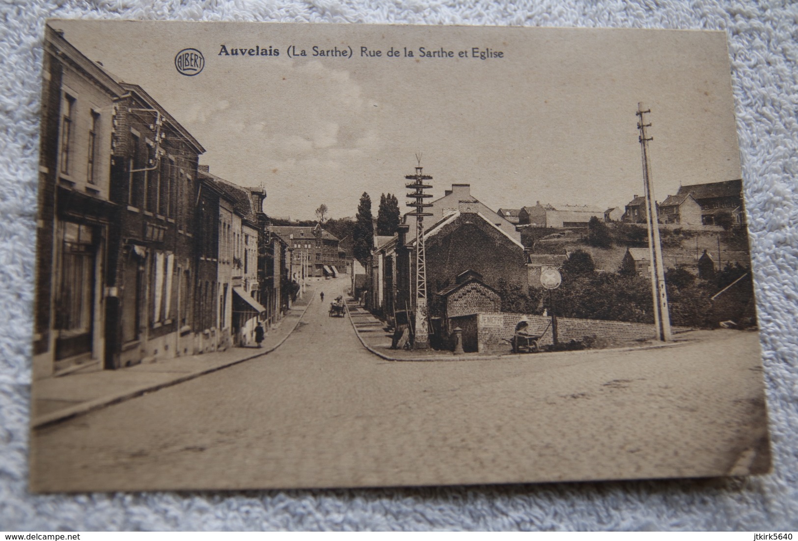 Auvelais "Rue De La Sarthe Et L'église" - Sambreville