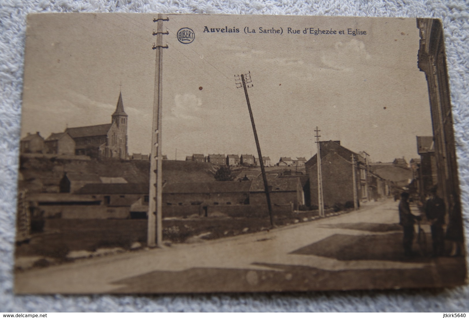 Auvelais "Rue D'éghezée Et L'église" - Sambreville