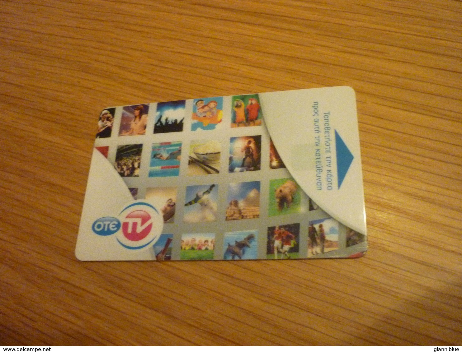 Greece OTE TV Television Digital Satellite Chip Card (version V UK) - Telekom-Betreiber