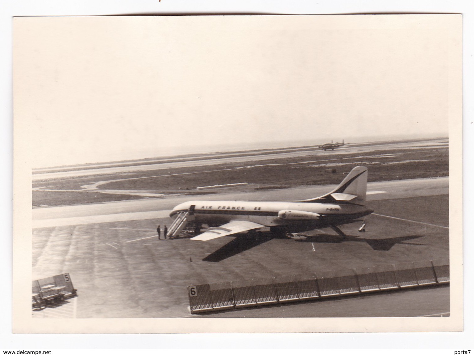 AEREO - PLANE - " CARAVELLE  AIR FRANCE " - AVION -  FOTO ORIGINALE 1967 - Aviation