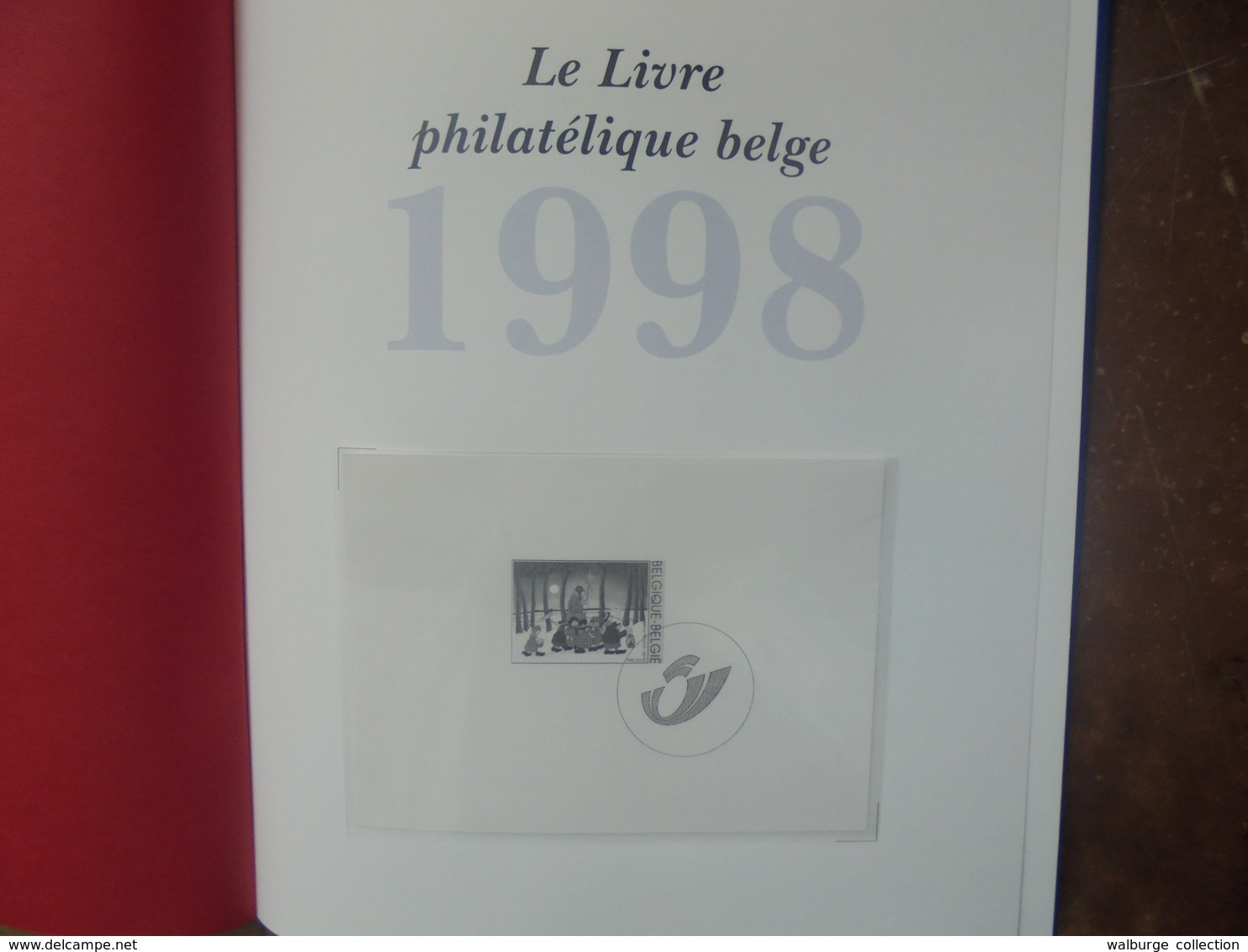 BELGIQUE NEUVE 1998-LE LIVRE DE L'ANNEE AVEC TIMBRES  (600 Grammes) - Collections