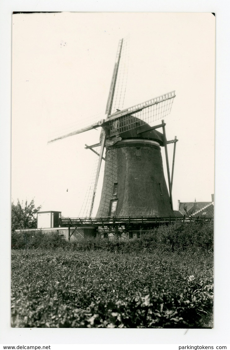 D242 - Yerseke Molen 1933 Afgebroken - Molen - Moulin - Mill - Mühle - Yerseke