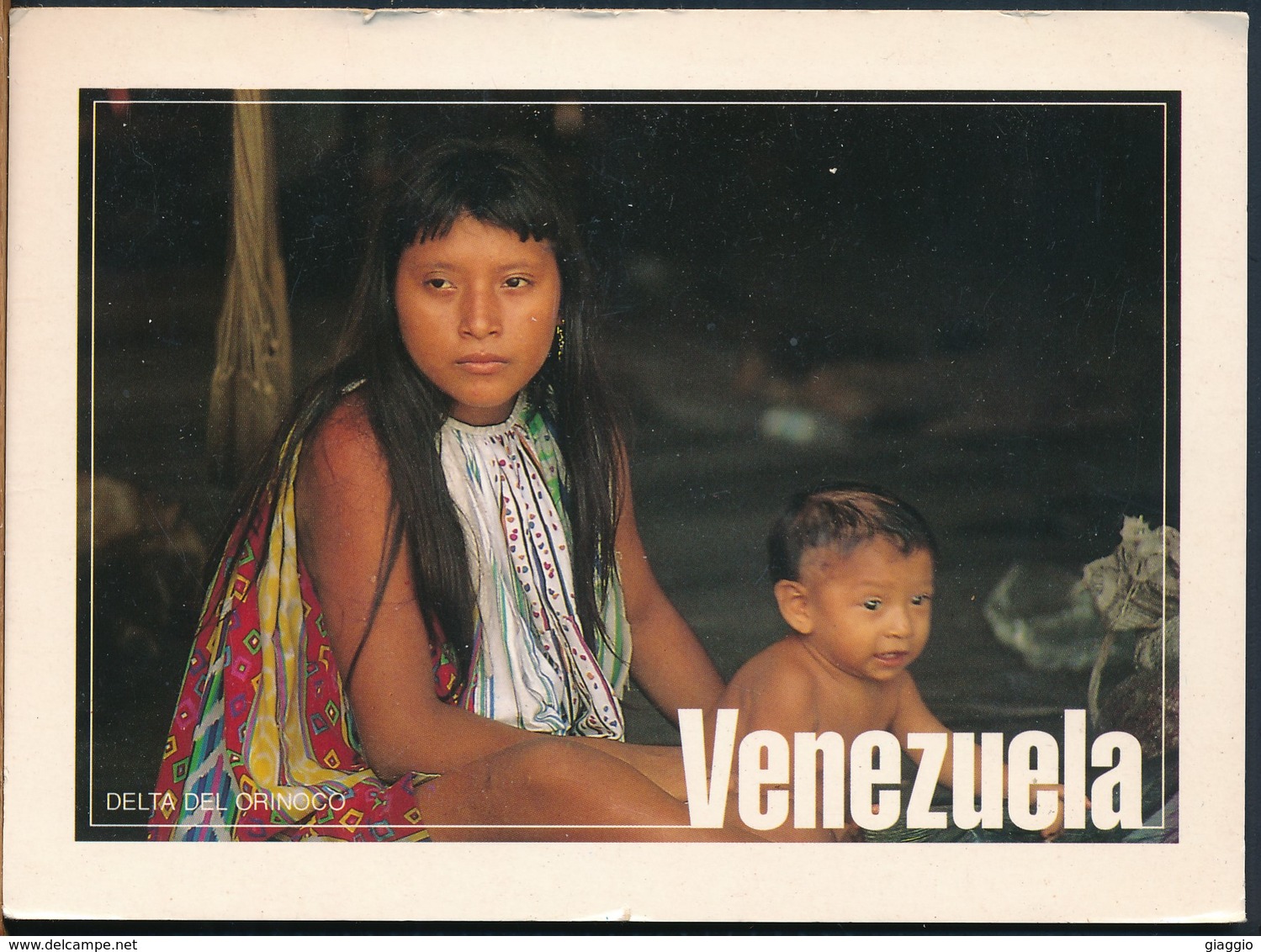 °°° 19211 - VENEZUELA - DELTA DEL ORINOCO - 1998 With Stamps °°° - Venezuela