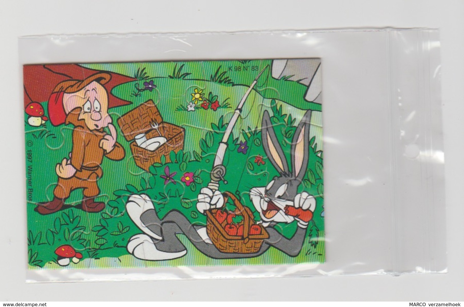 FERRERO Kinder Puzzle K98-N 83 1997 Warner Bros-looney Tunes Bugs Bunny - Puzzles