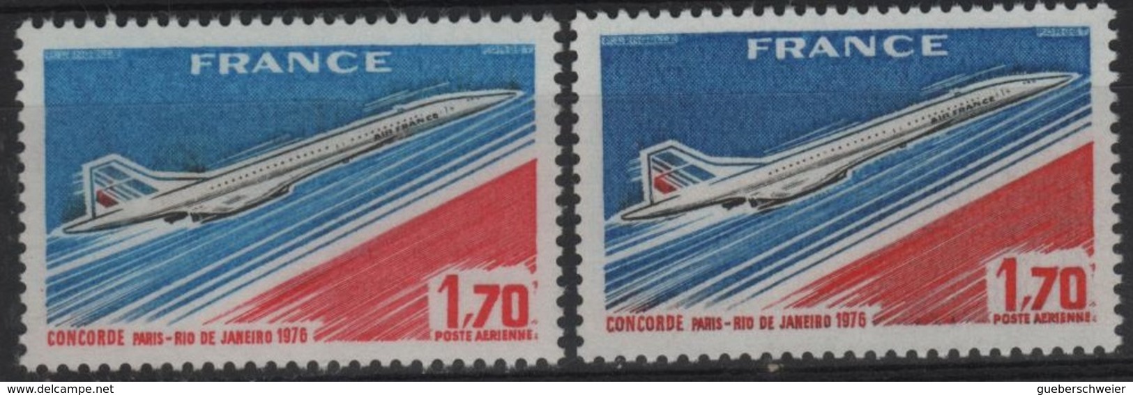 FR PA 100 - FRANCE PA 49 Neufs** Variétés De Couleurs - 1960-.... Nuevos